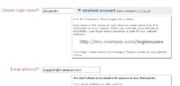 Step 5: Choose a login name. It cannot be changed once it’s created