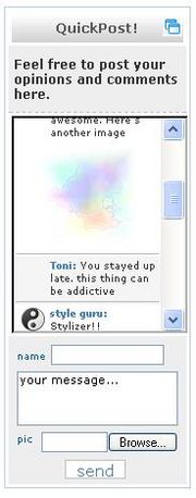 Sample tagboard